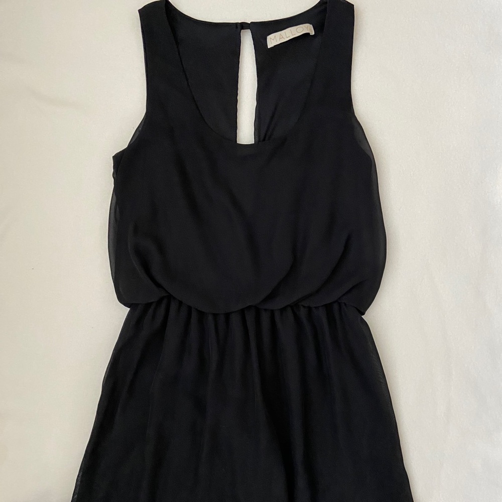 Malloy Black Maxi Dress
